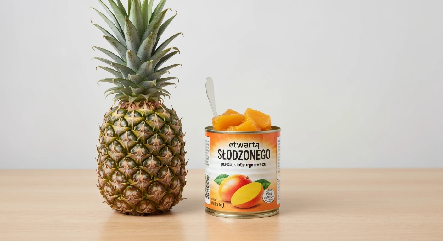 Ukryty cukier w puszce: czy słodzony ananas nadal jest dobrym wyborem?